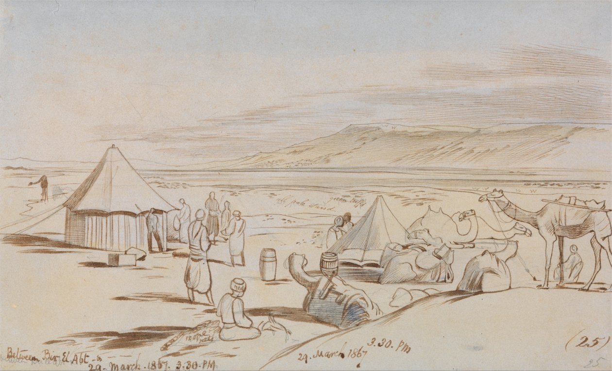 Entre Bir El Abt - Edward Lear