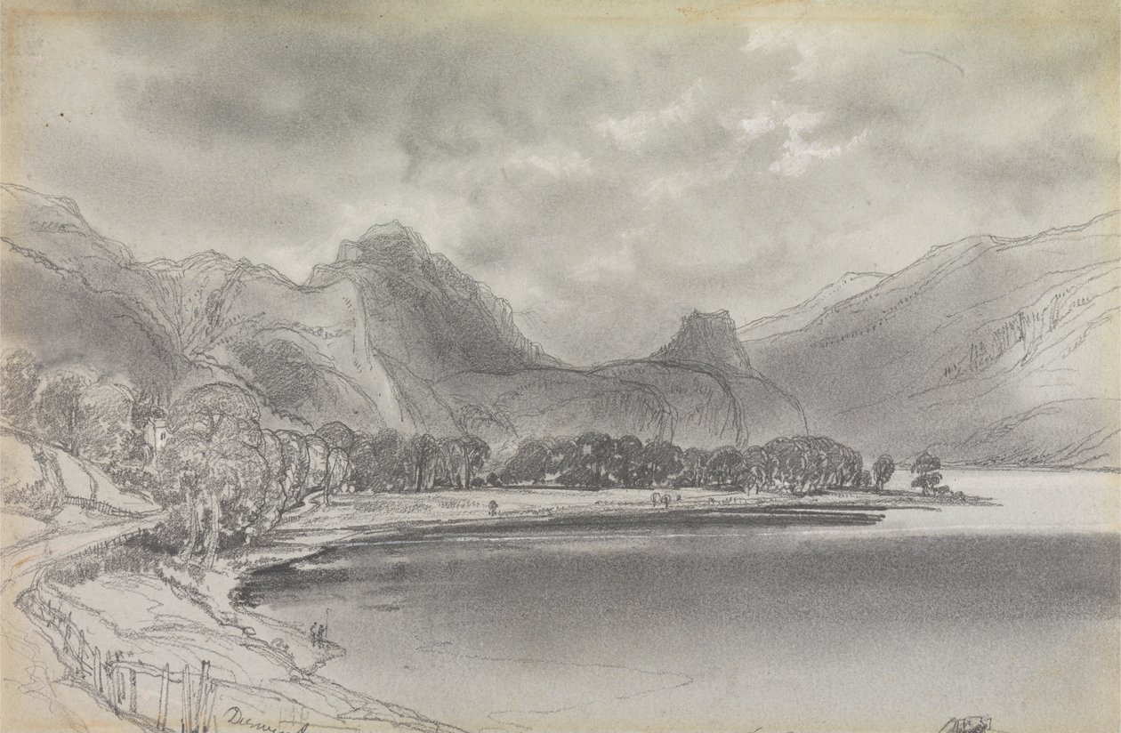 Derwentwater - Edward Lear