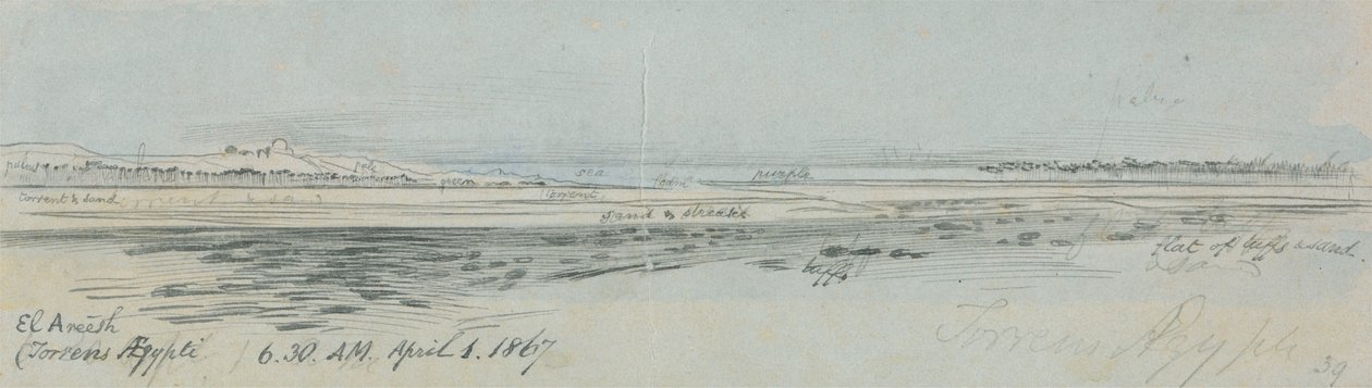 El Areesh (Torrens Aegypti) - Edward Lear