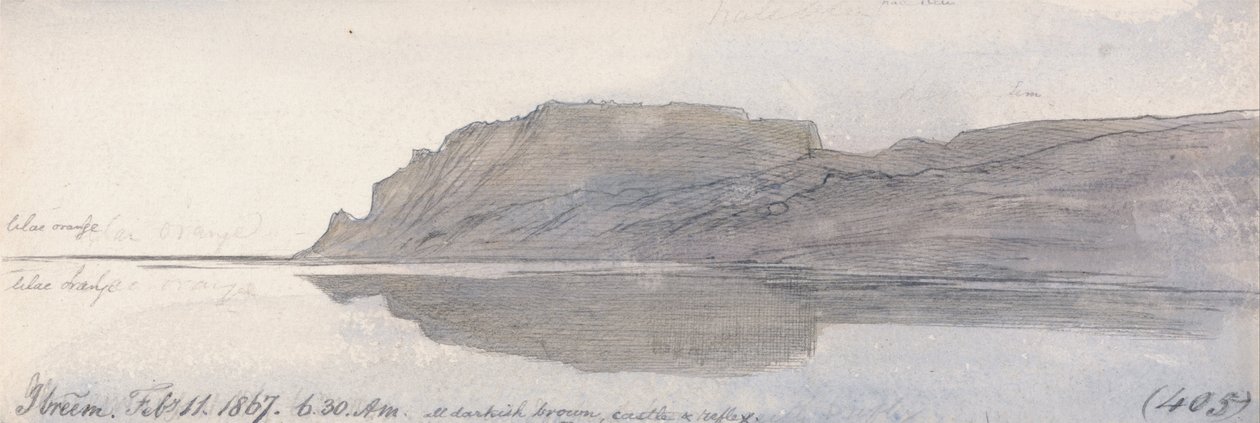 Ibreem, 6h30, 11 février 1867 (405) - Edward Lear