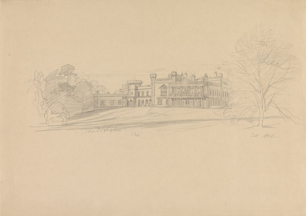 Salle Knowsley - Edward Lear