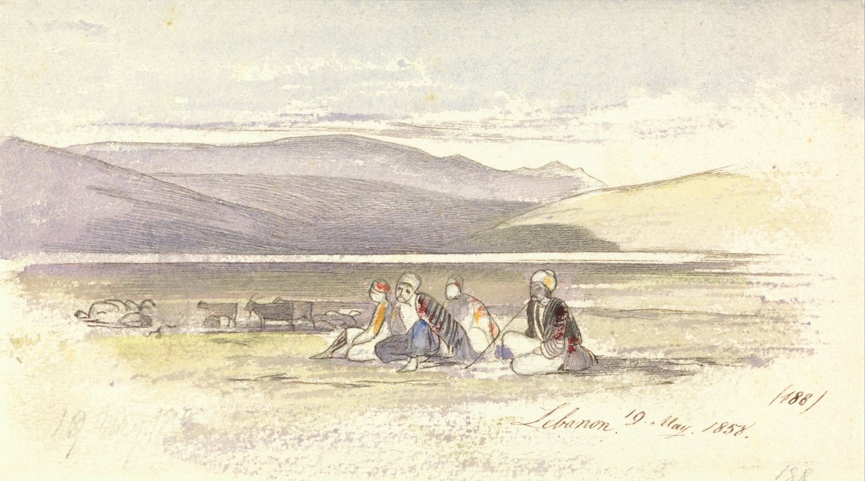 Liban - Edward Lear