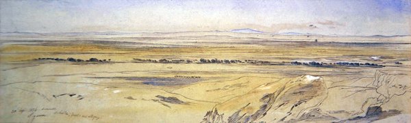 Lycaion, Arcadie - Edward Lear