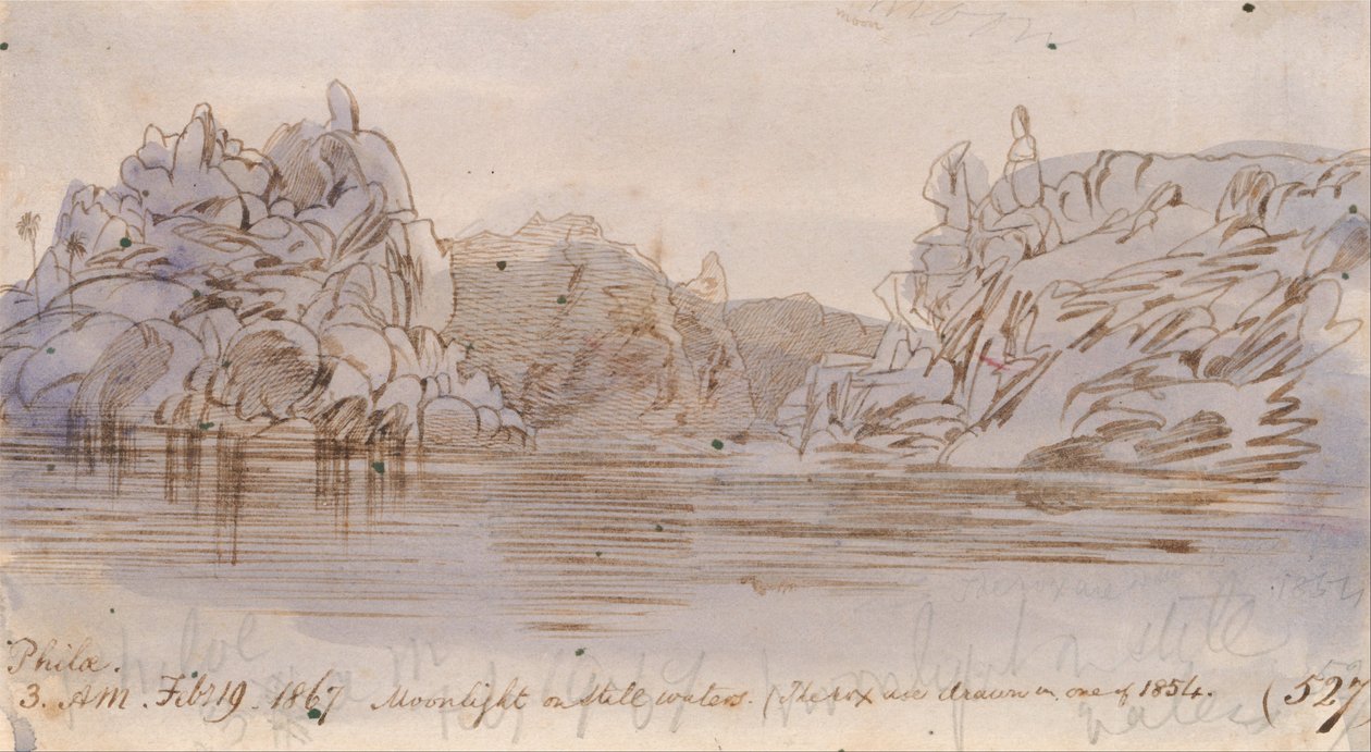 Philae - Edward Lear