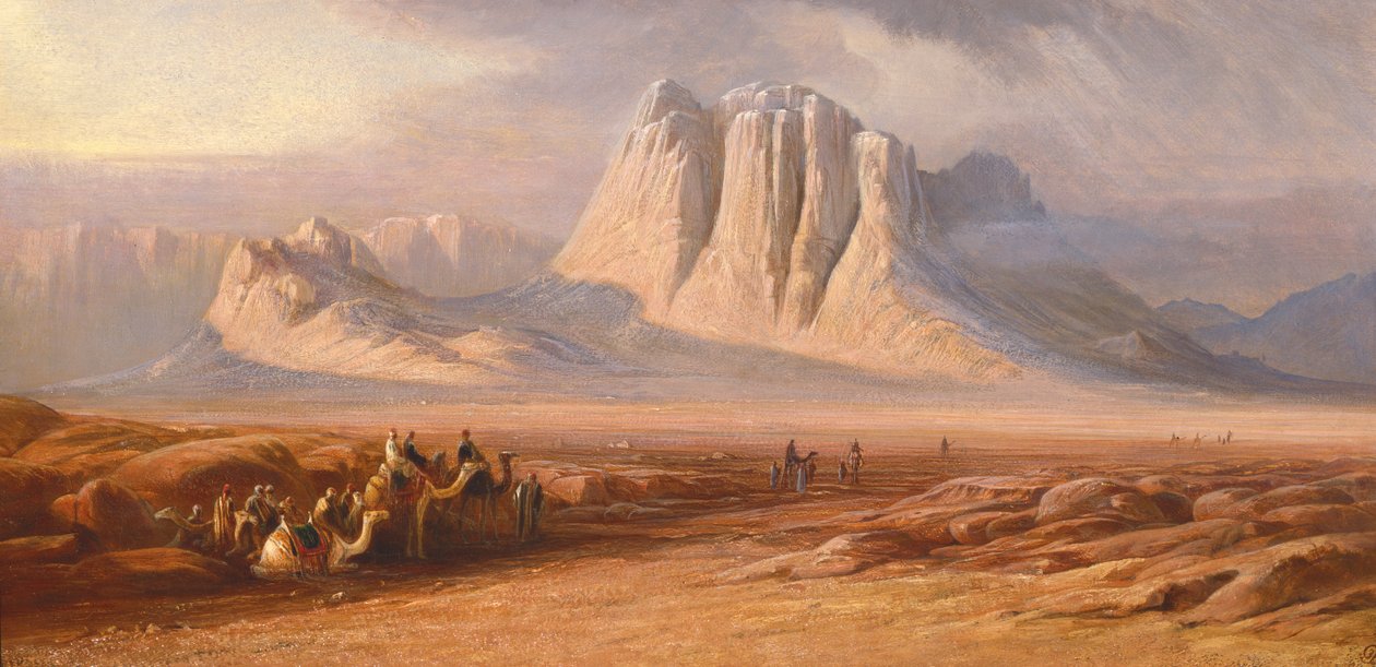 Sinaï - Edward Lear