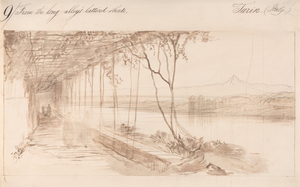 Turin, Italie - Edward Lear