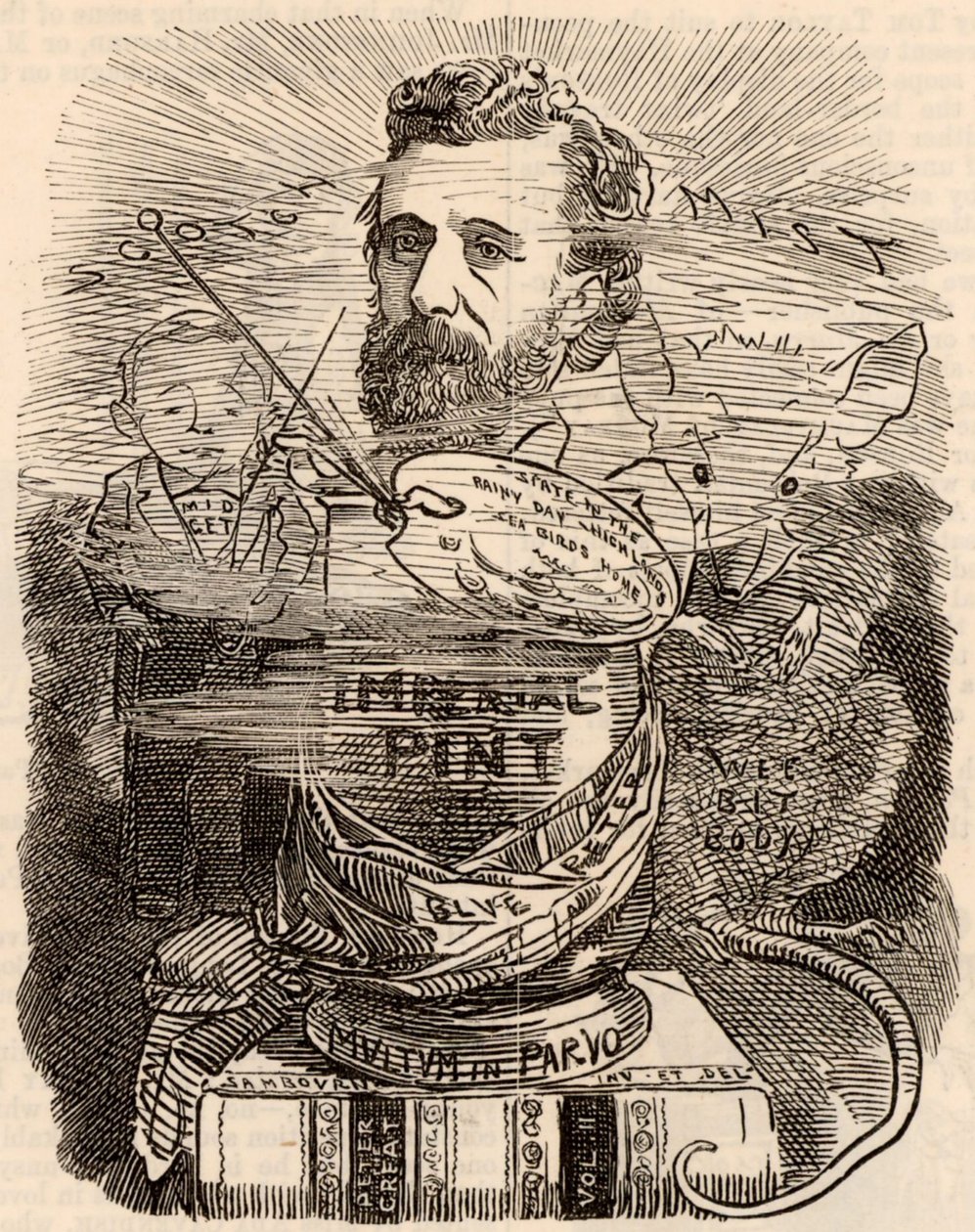 Portrait de Peter Graham - Edward Linley Sambourne