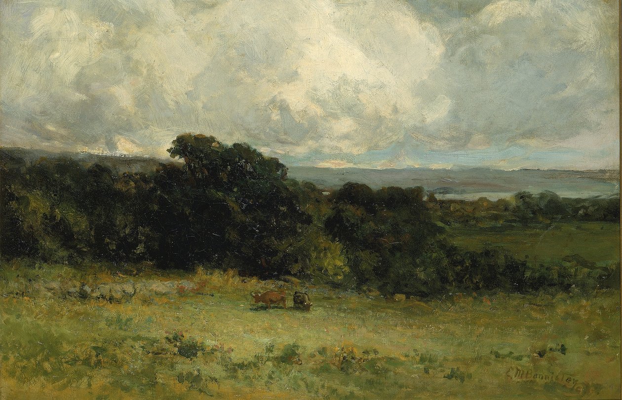 Pâturages agréables - Edward Mitchell Bannister