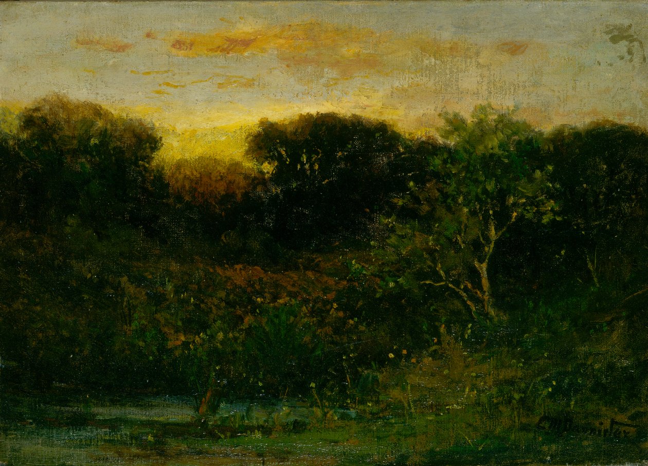 Lever de soleil - Edward Mitchell Bannister