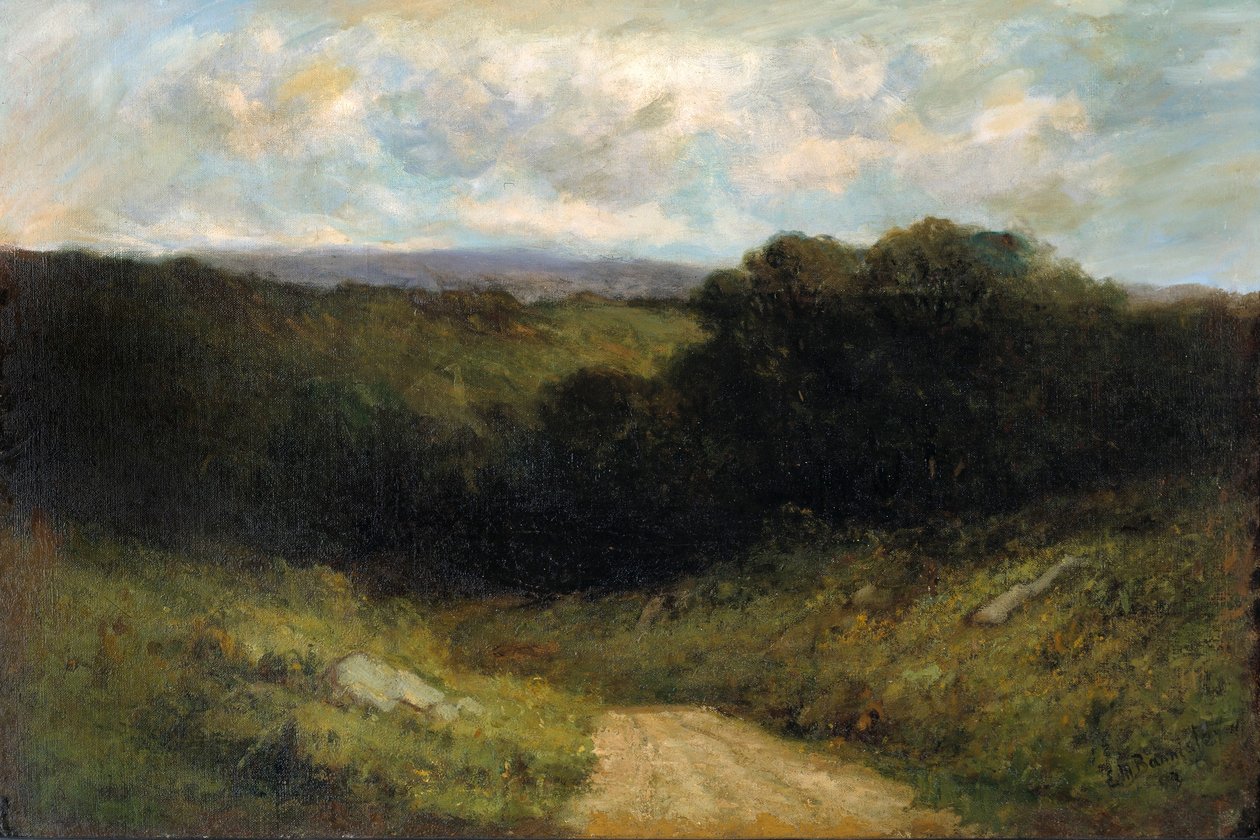 La route vers la vallée - Edward Mitchell Bannister