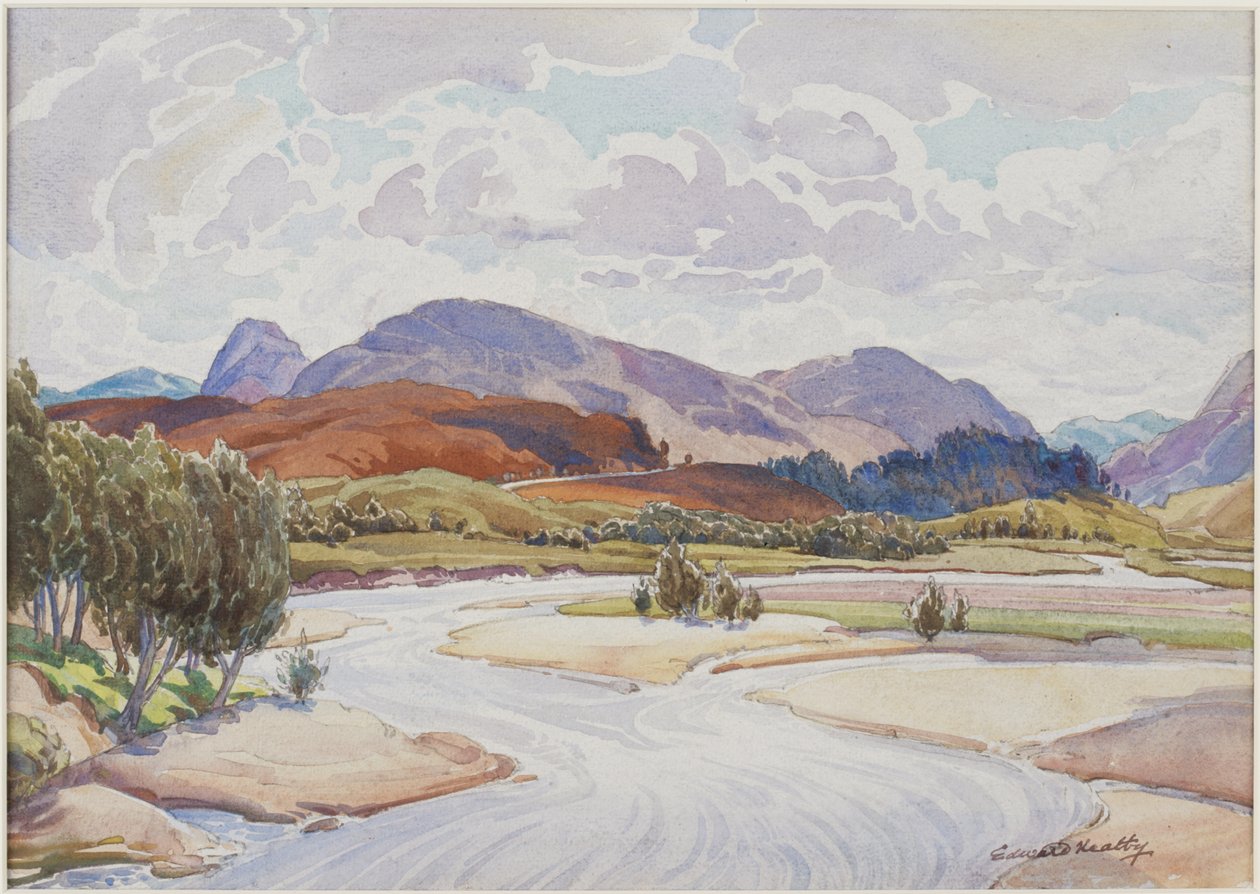 Sur la Spey, vers 1935 - Edward Mossforth Neatby
