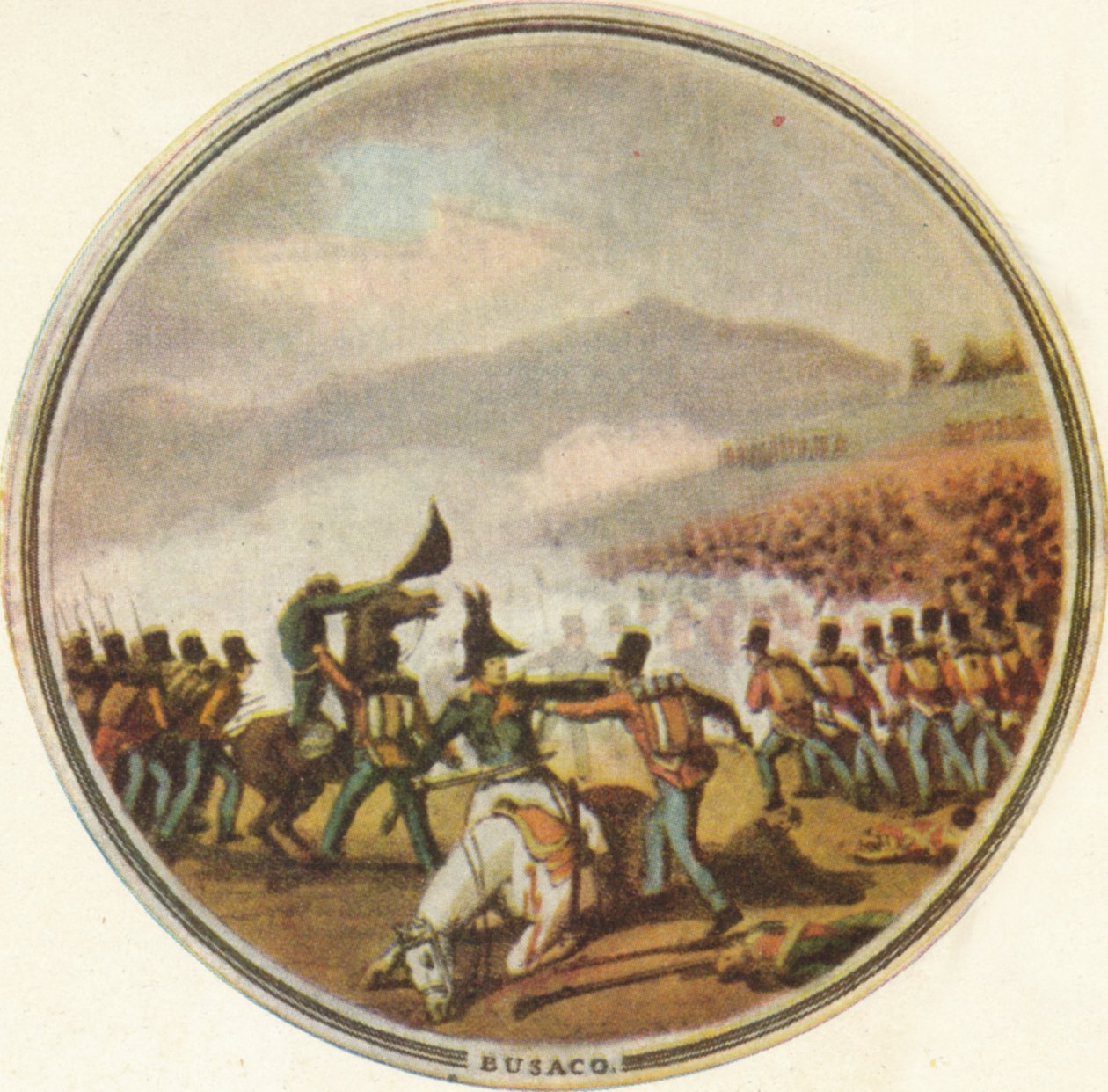 Bataille de Busaco, 1815, 1910 - Edward Orme