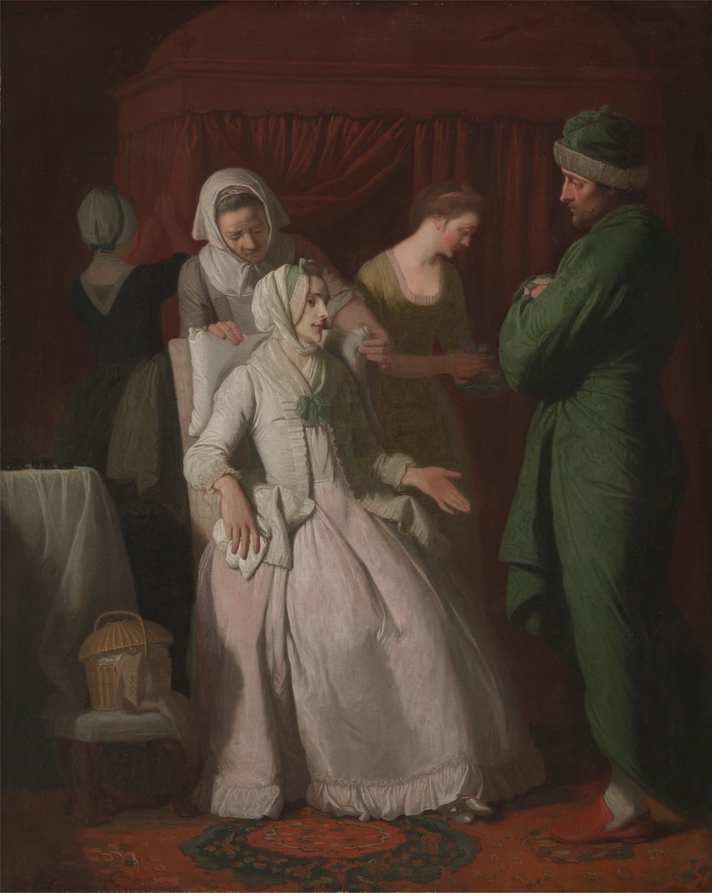 Les vertueux réconfortés par la sympathie - Edward Penny