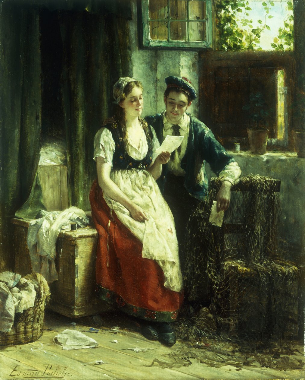 La Lettre - Edward Portielje