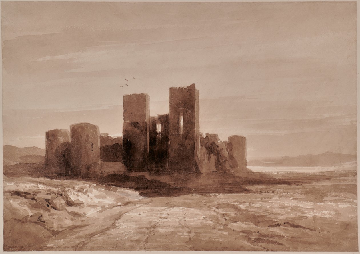 Paysage avec château - Edward Pretty