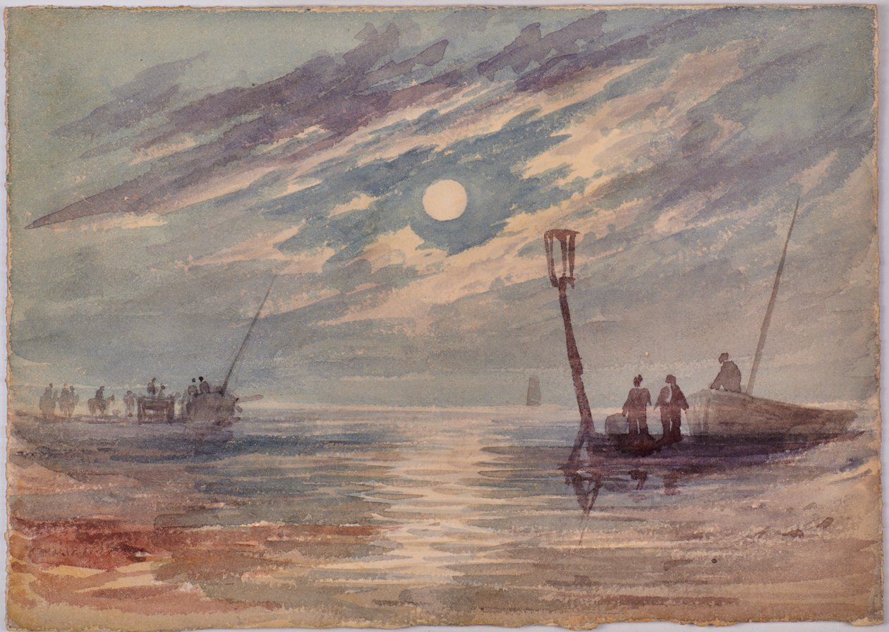 Paysage marin de nuit - Edward Pretty