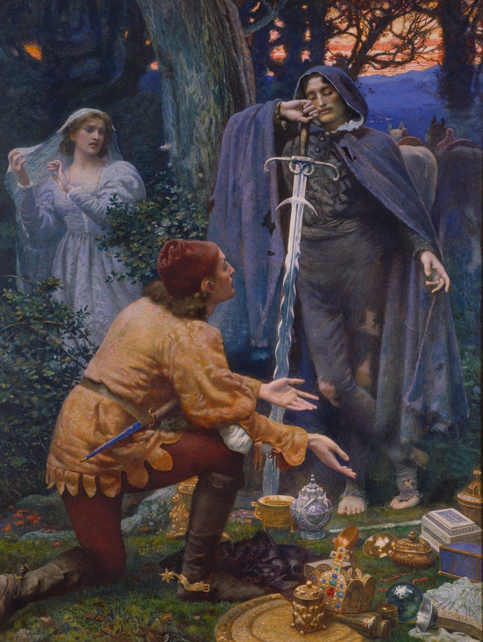 La fiancée de Bertuccio, 1895 - Edward Robert Hughes