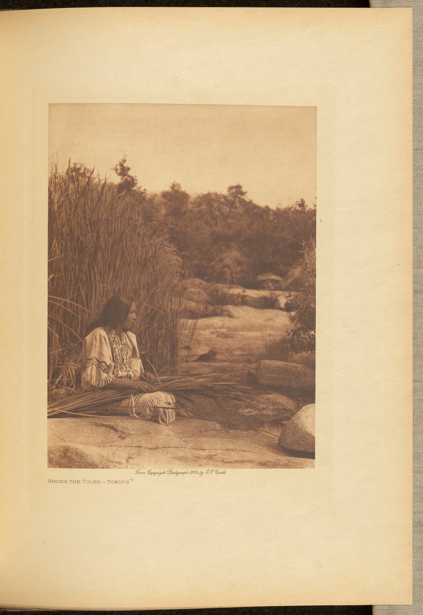 Parmi les tules - Yokuts - Edward S. Curtis