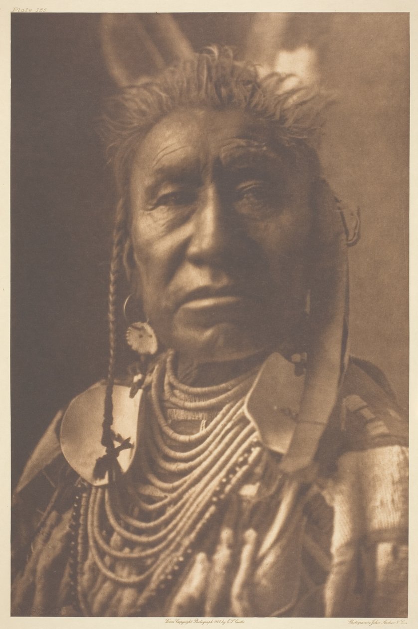 Spectacles de Poissons-Apsaroke - Edward S. Curtis