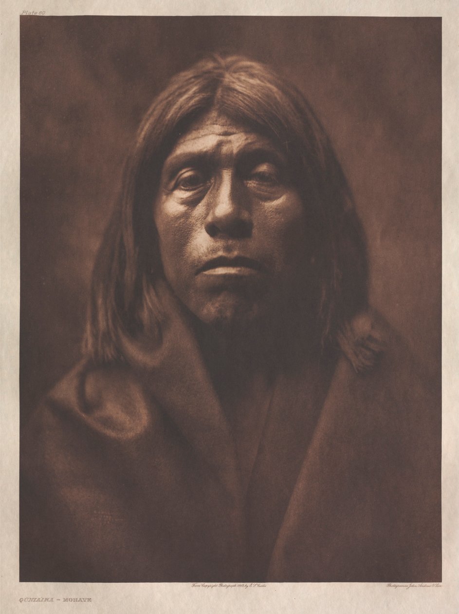 Portfolio II, planche 60 / Quniáika-Mohave - Edward S. Curtis