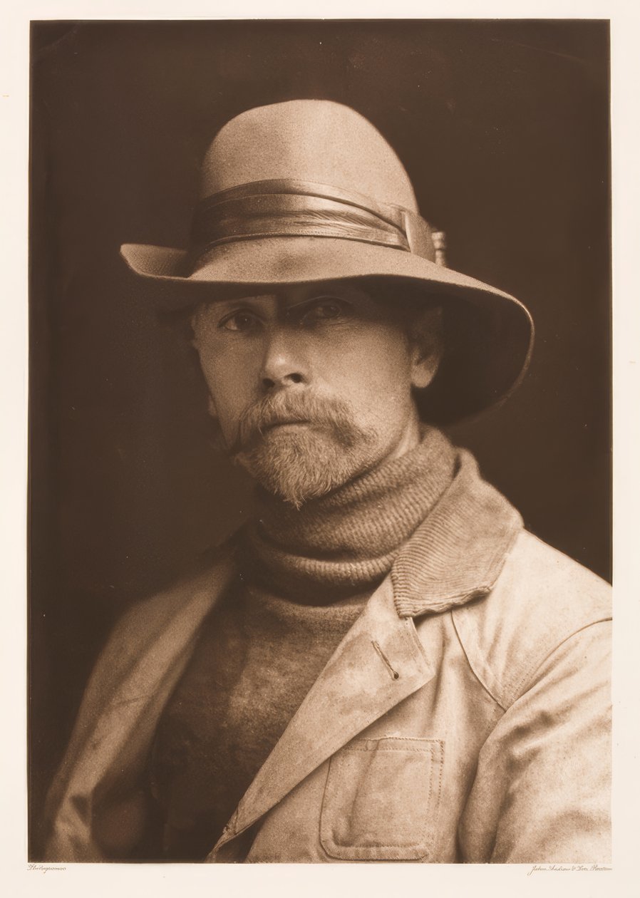 Autoportrait - Edward S. Curtis