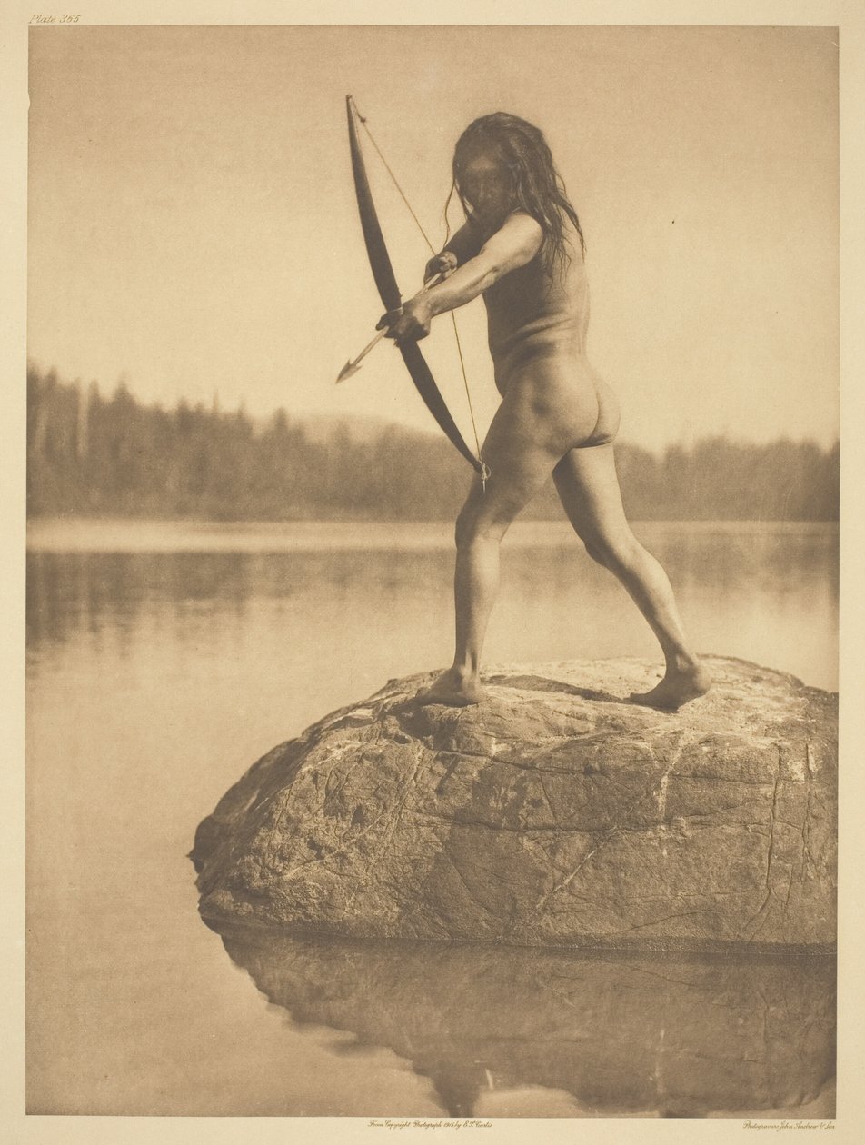 Le Bowman - Edward S. Curtis