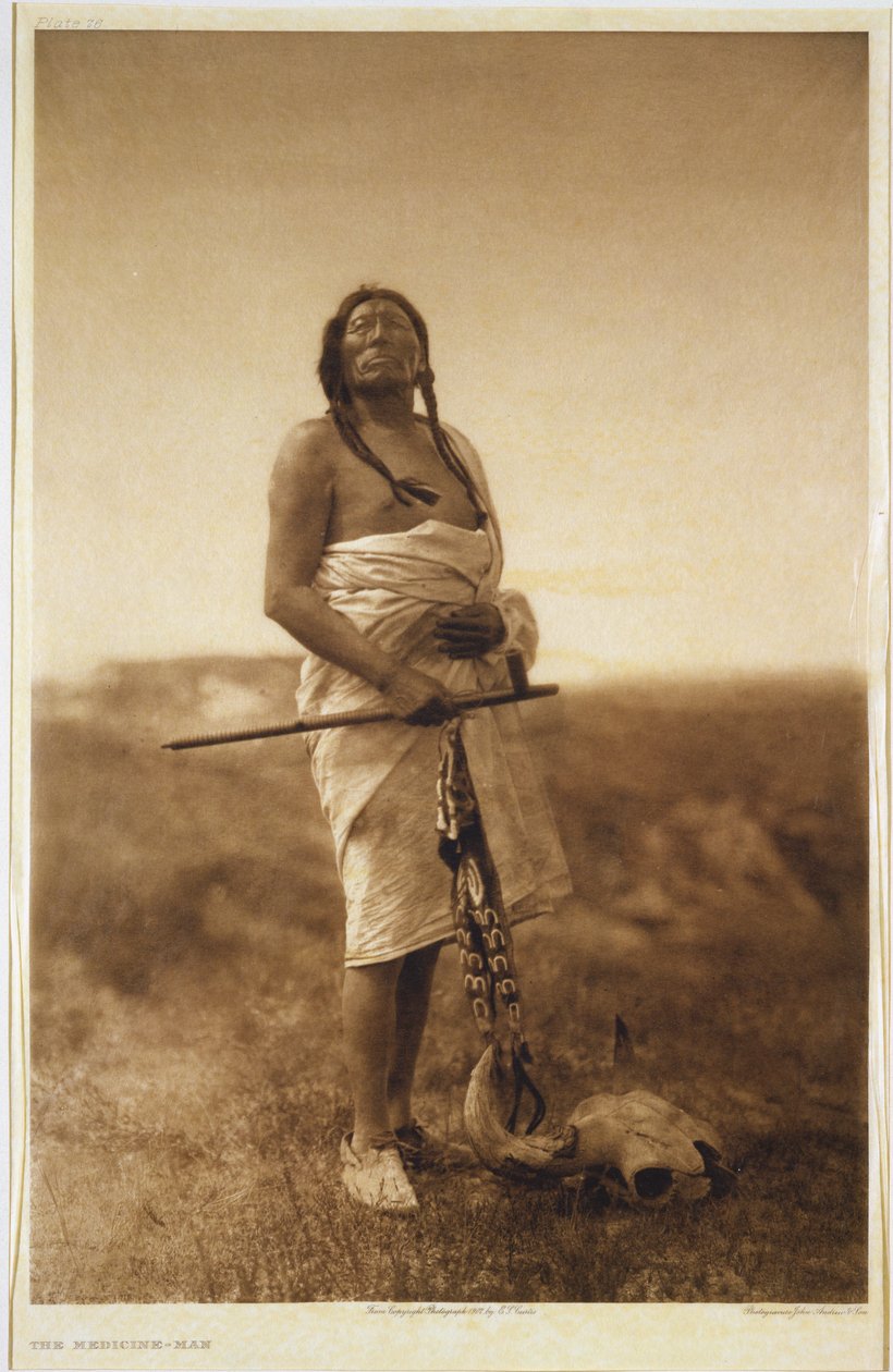 Le guérisseur - Edward Sheriff (after) Curtis