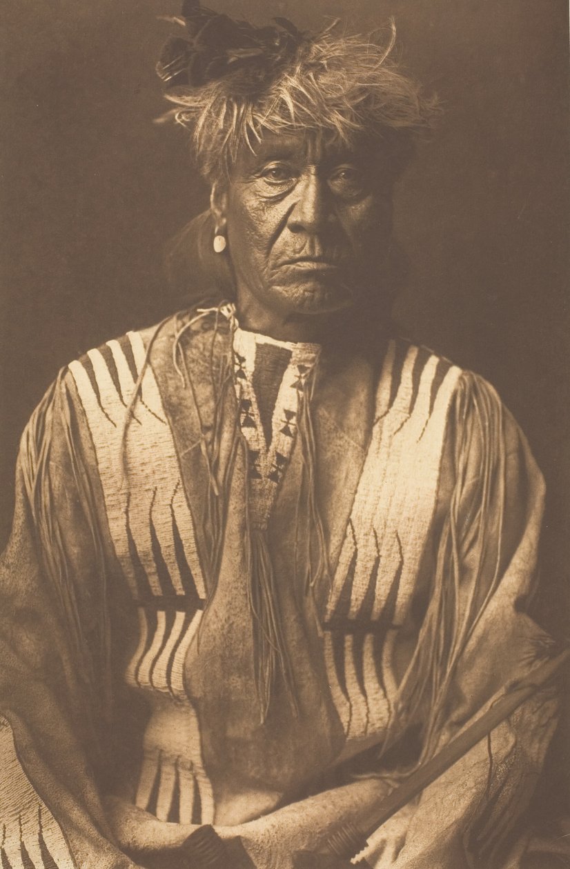 Fouet Rouge - Atsina - Edward Sheriff Curtis