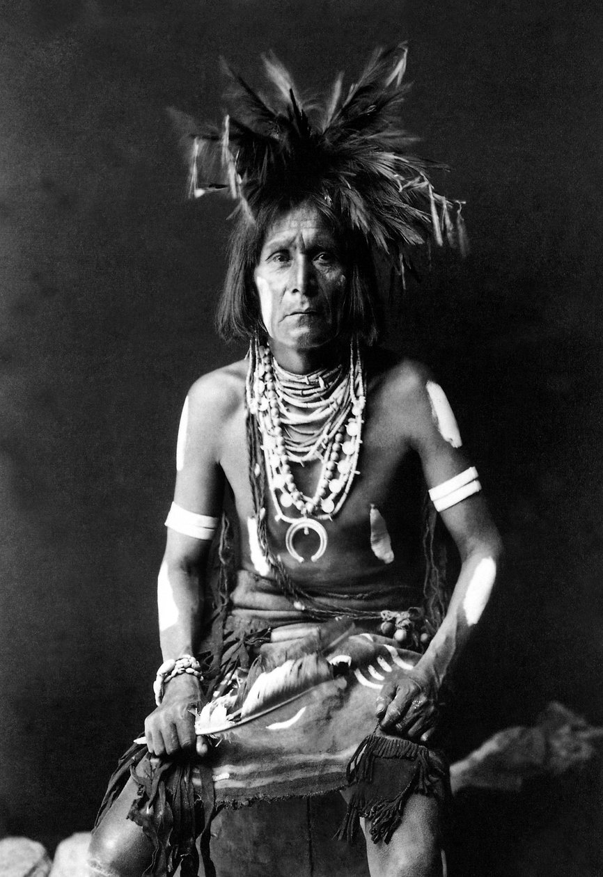 Prêtre serpent - Edward Sheriff Curtis