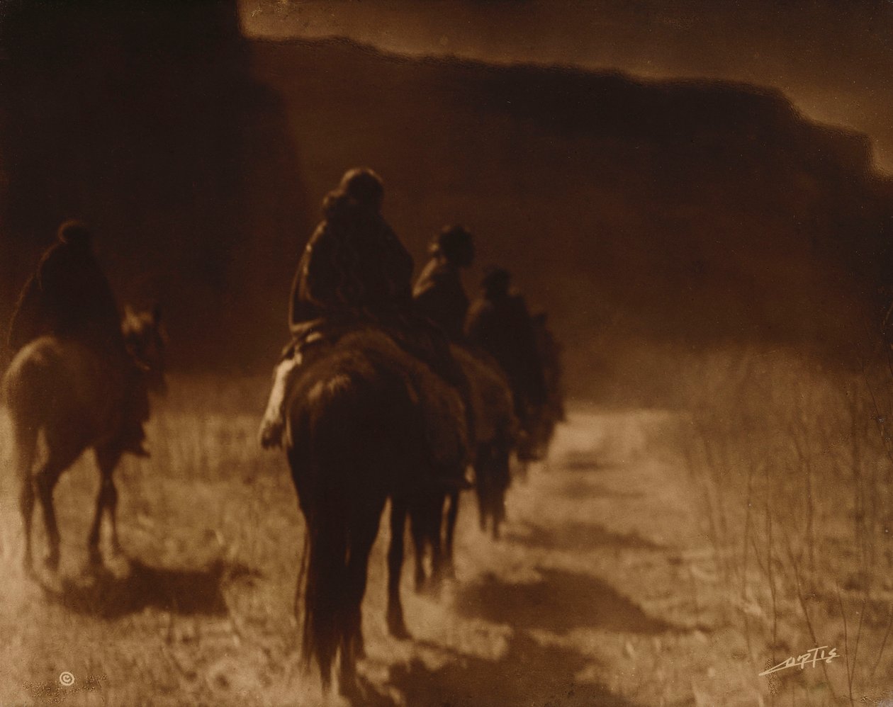 La Race Disparue, Navaho - Edward Sheriff Curtis