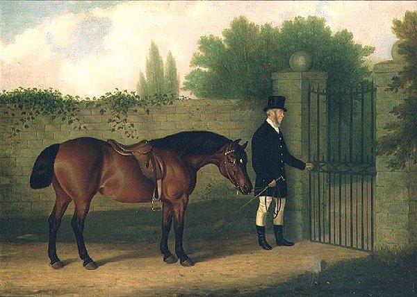 Cheval et palefrenier - Edward Tolley