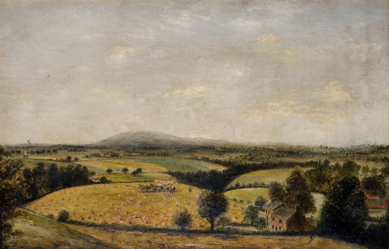Colline de Bredon, XIXe siècle - Edward Wilden