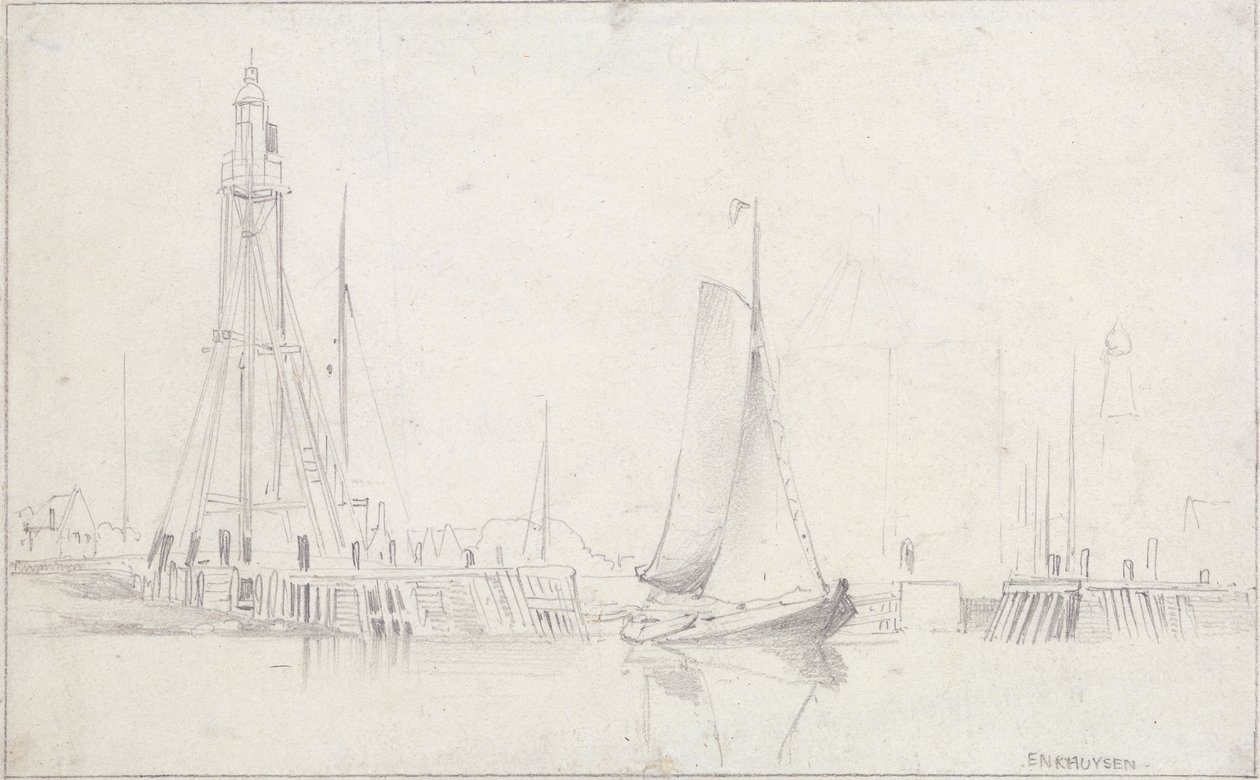 Enkhuysen - Edward William Cooke