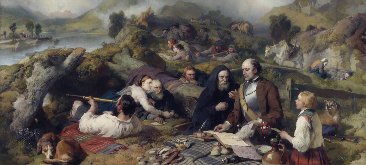 Jour de loyer dans le désert - Edwin Landseer