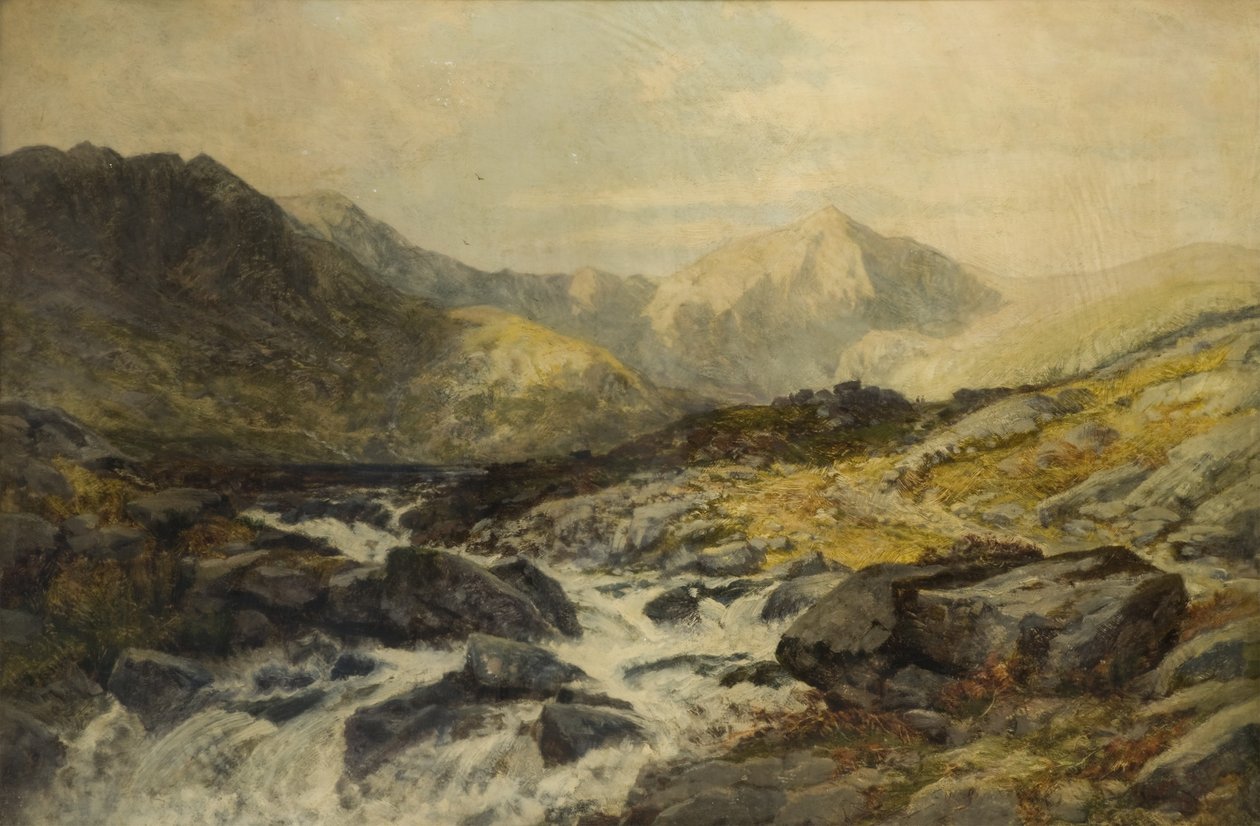 Le ruisseau Glaslyn - Edwin Pettitt