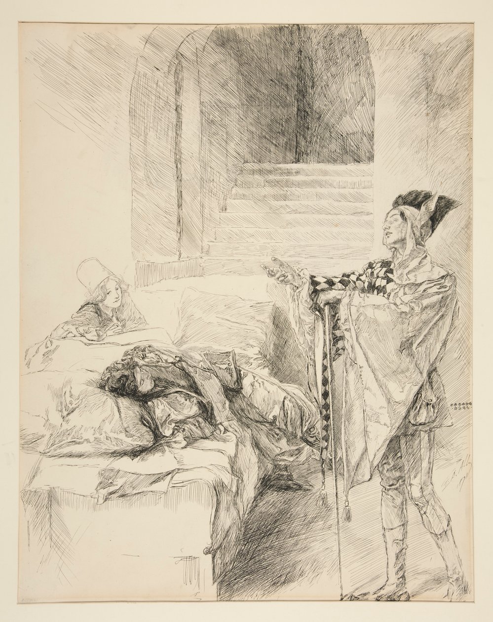 Clown - Edwin Austin Abbey