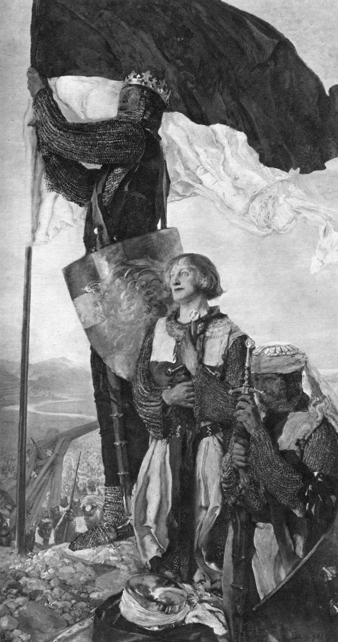 Croisés apercevant Jérusalem, 1901 - Edwin Austin Abbey