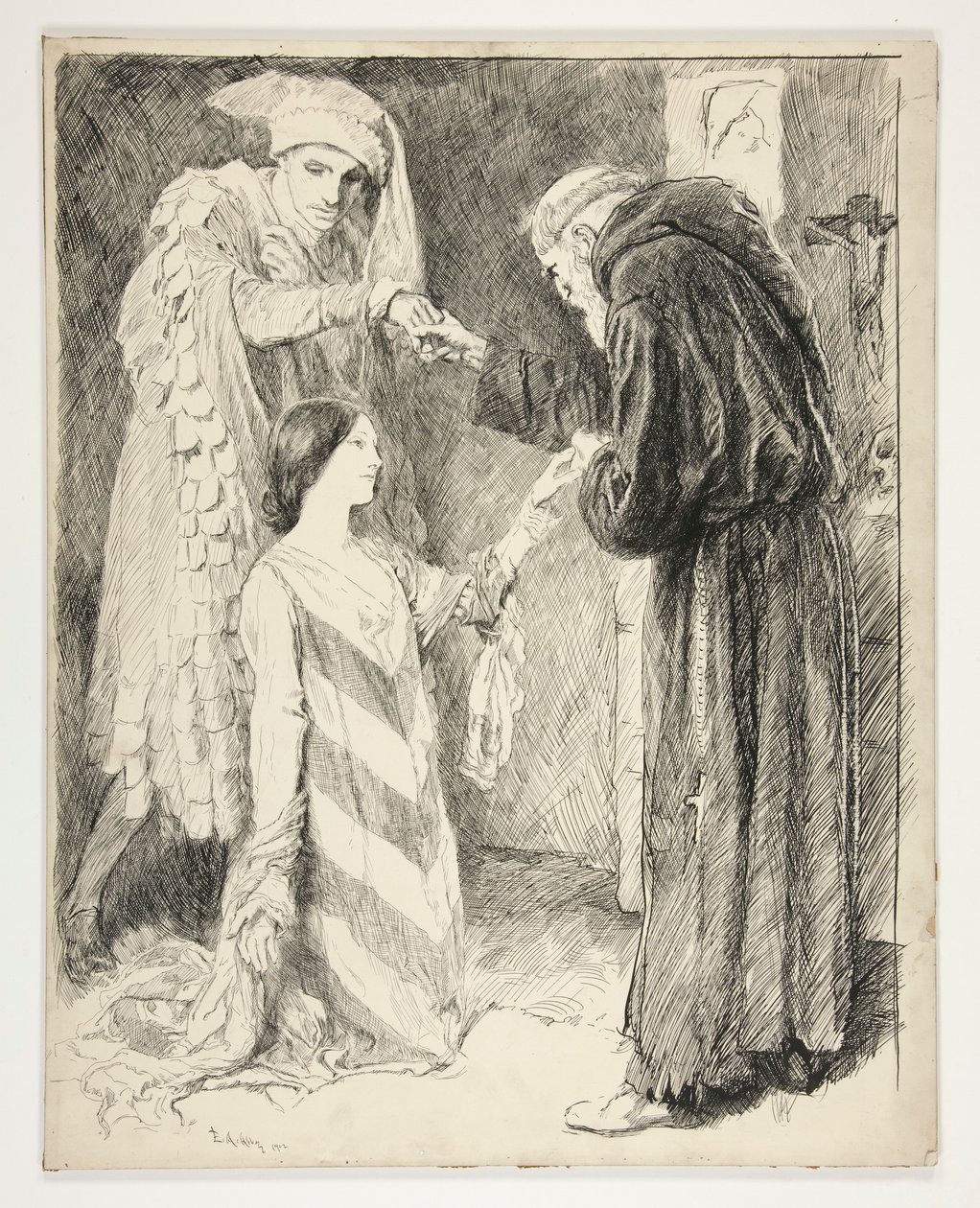 Frère Laurence - Edwin Austin Abbey