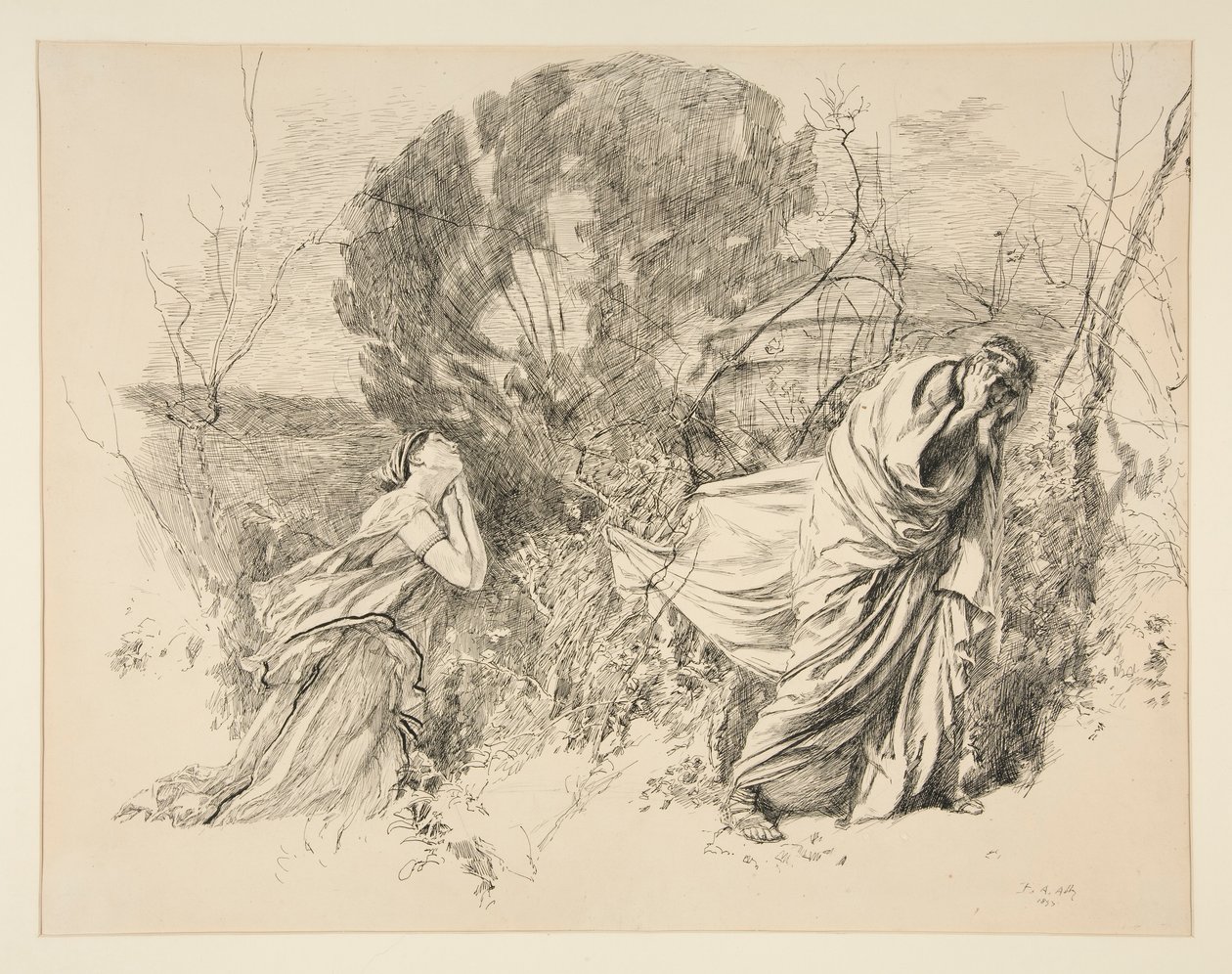 Hélène - Edwin Austin Abbey