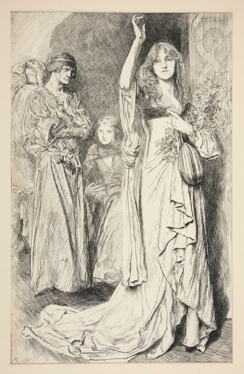 Ophélie - Edwin Austin Abbey