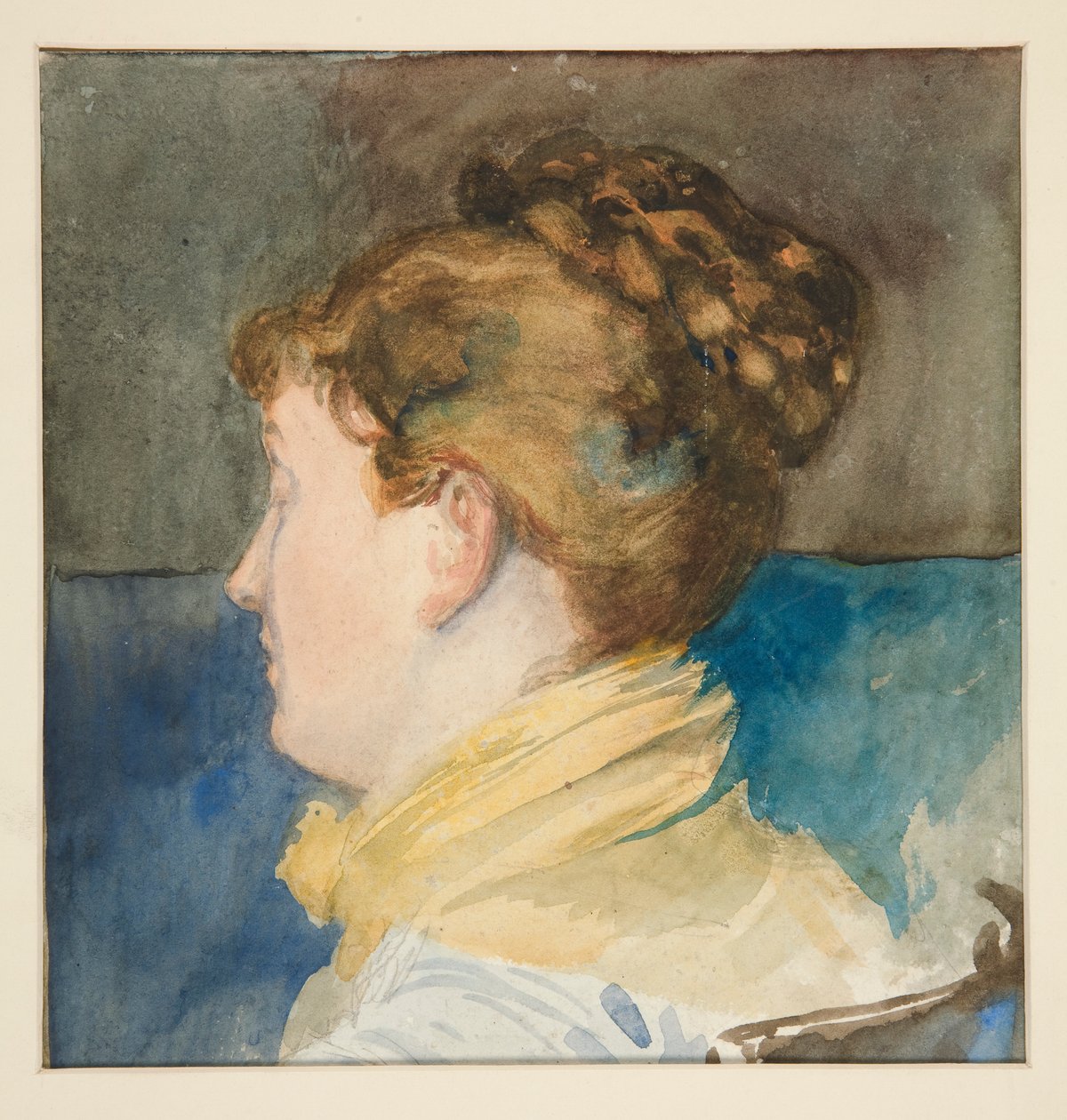 Portrait de Mme Abbey - Edwin Austin Abbey