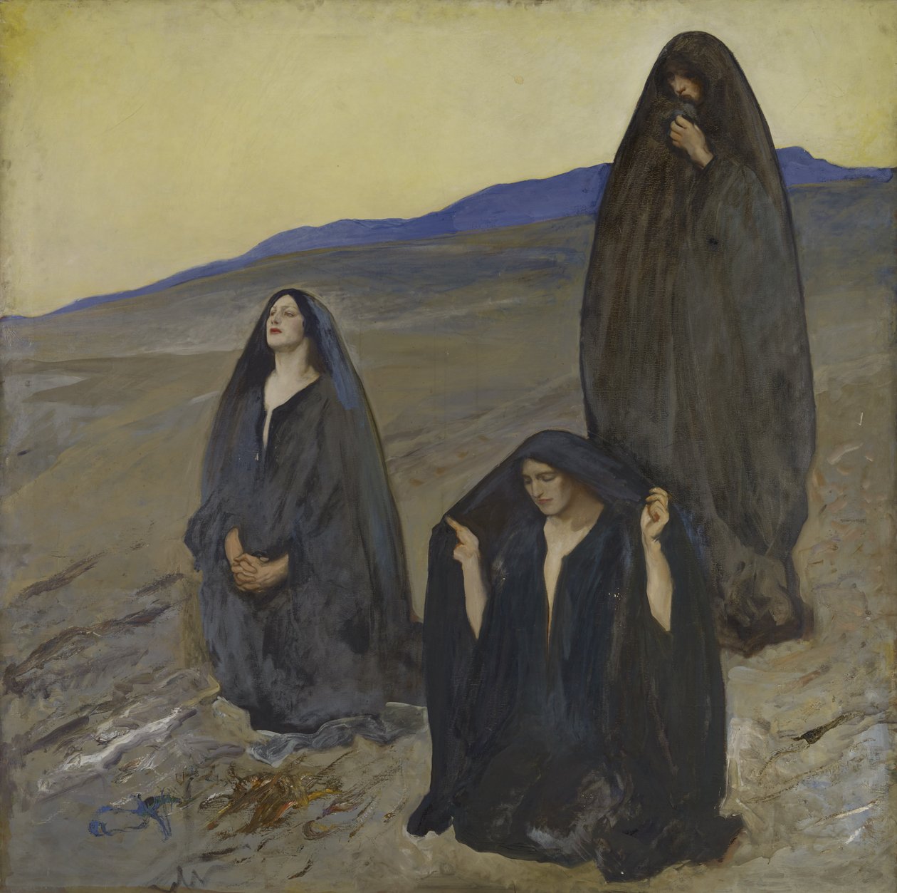 Les Trois Maries, vers 1905-10 - Edwin Austin Abbey