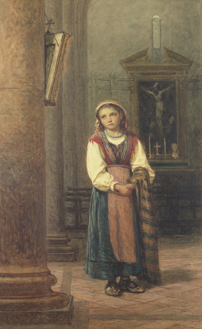 Fille italienne à l