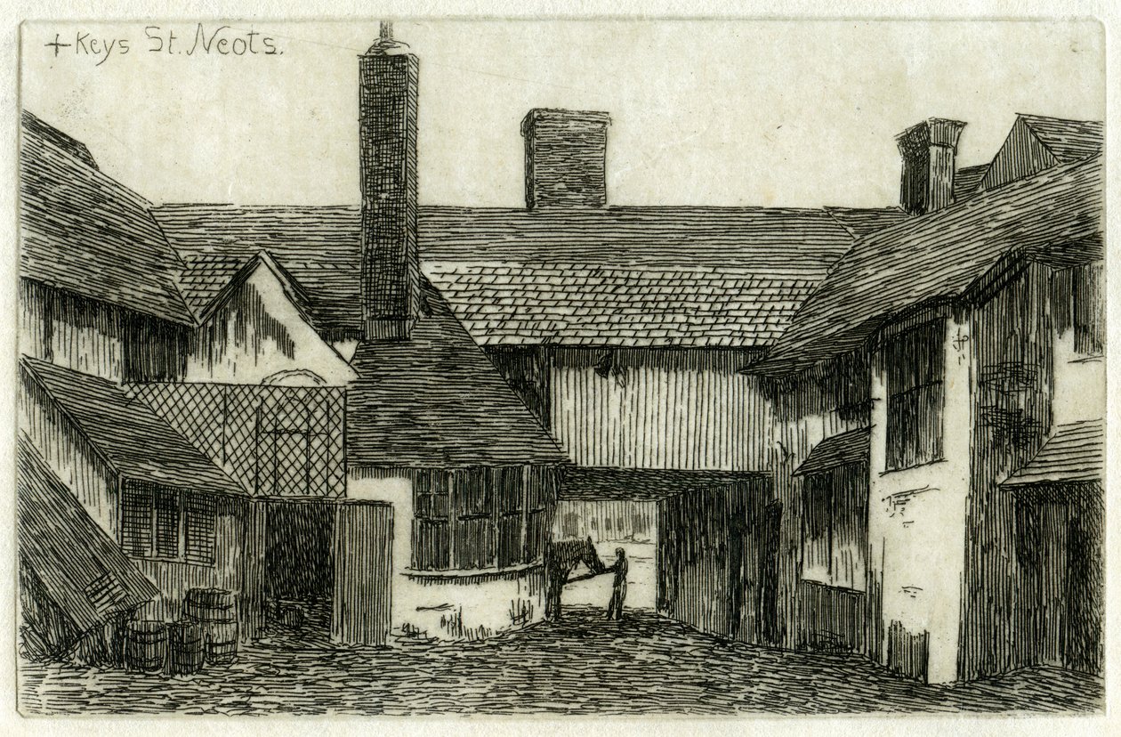 Les Clés de la Croix, St Neots, Cambridgeshire, 1881 - Edwin Edwards