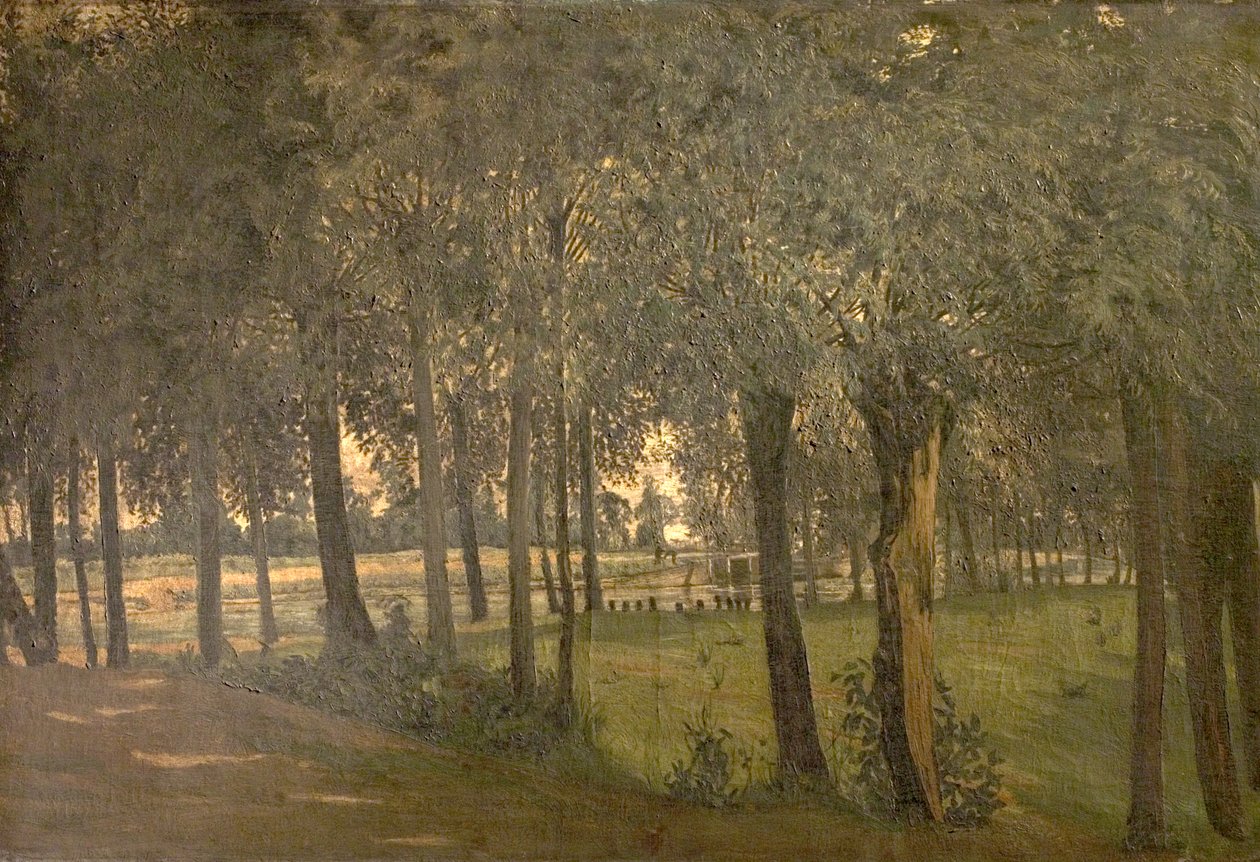 Sous les Saules, Sunbury-on-Thames, Middlesex - Edwin Edwards
