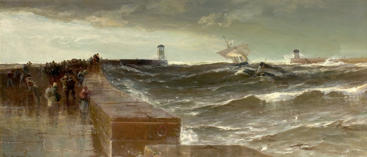Après trois jours de tempête, 1885 - Edwin Ellis
