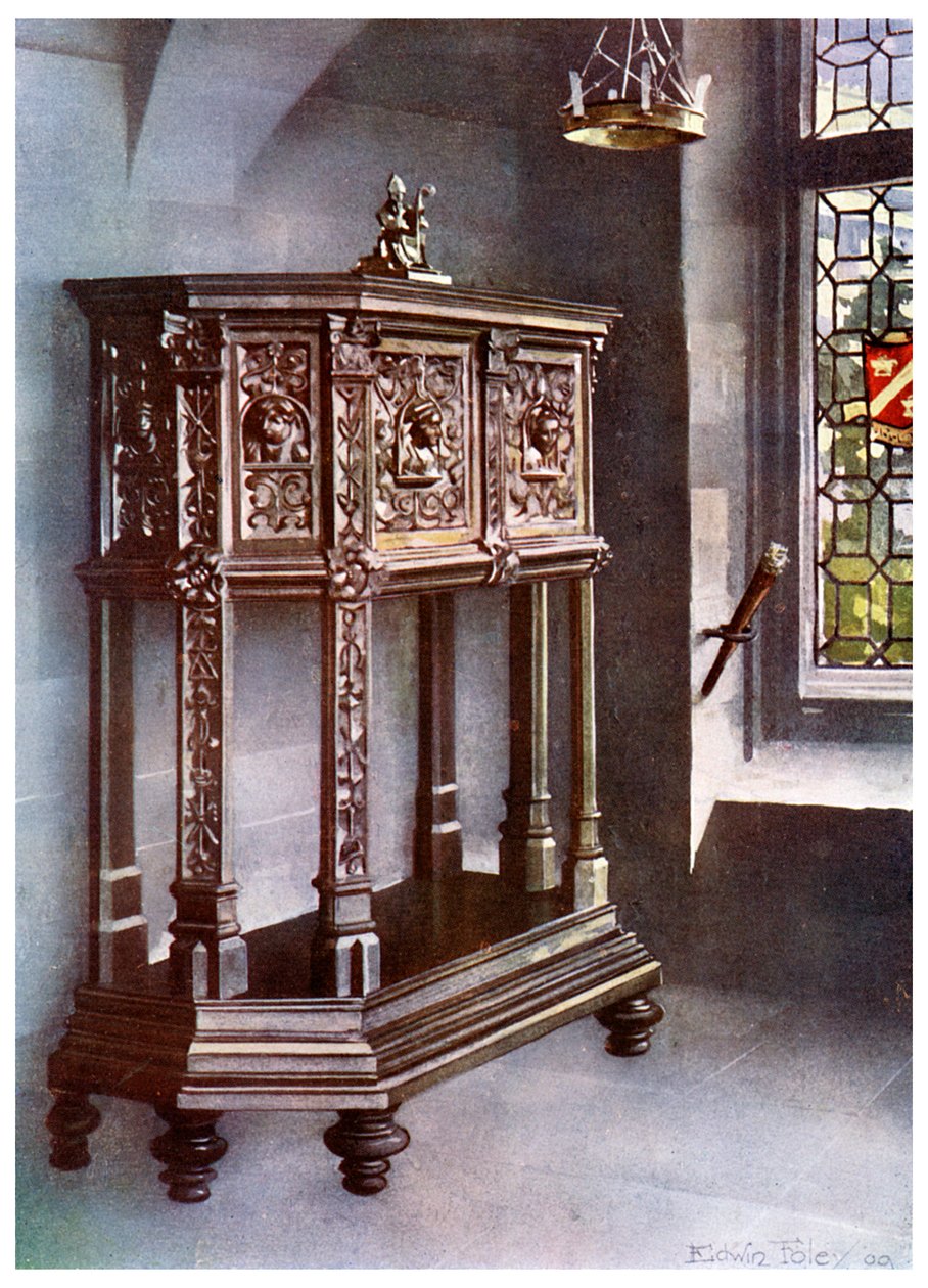 Petite crédence François Ier - Edwin Foley
