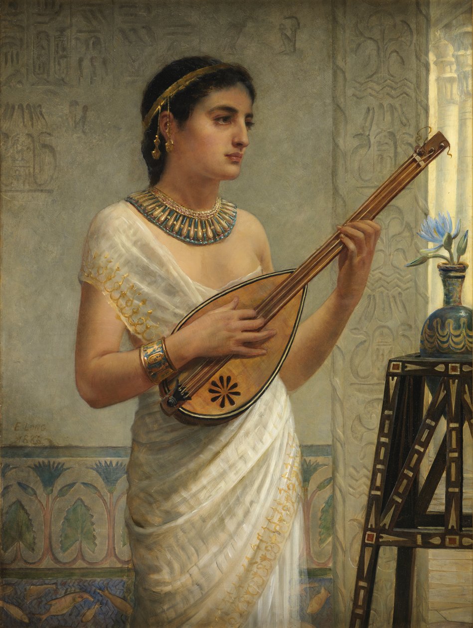 Le joueur de mandoline - Edwin Longsden Long