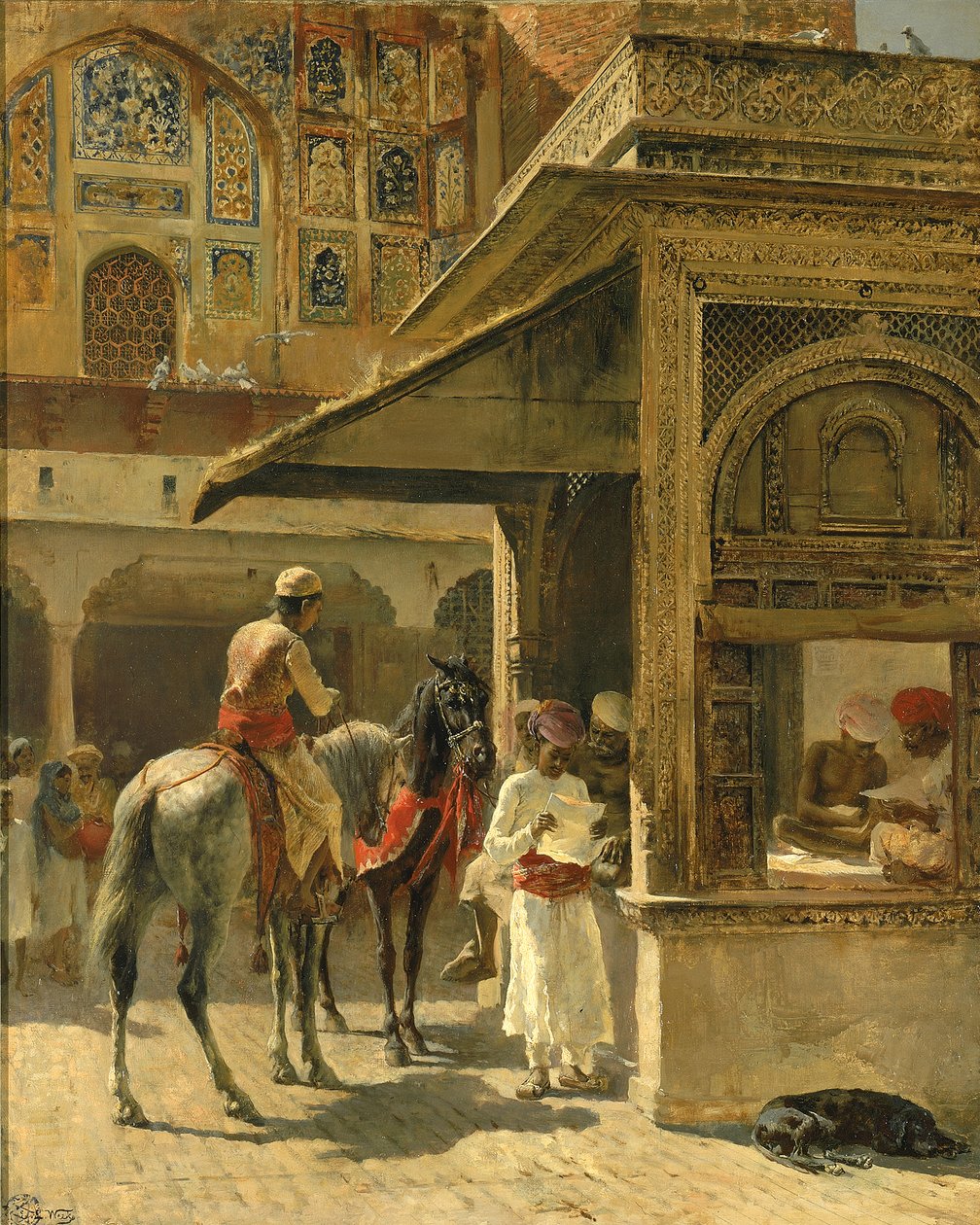 Marchands hindous, vers 1885 - Edwin Lord Weeks
