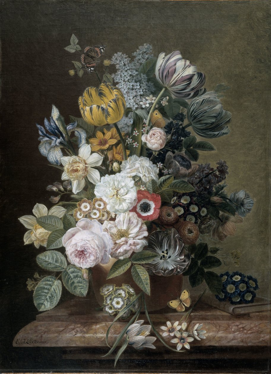 Nature morte avec fleurs - Eelke Jelles Eelkema